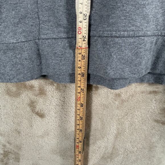 NYLO Wear by Daniel Vosovic Unisex Half Zip Sweatshirt | Gray Minimalist | L - Picture 9 of 10